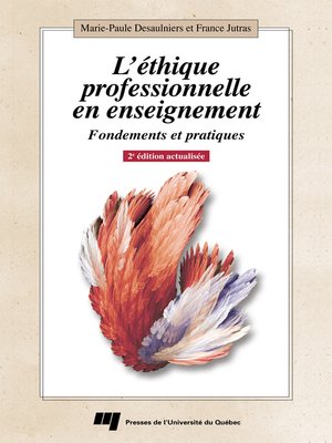 cover image of L'éthique professionnelle en enseignement, 2e édition actualisée